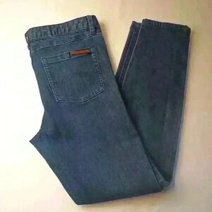 Michael Kors Brand Denim Jeans Size 6 Mid Rise‎ Skinny Leg Dark Wash